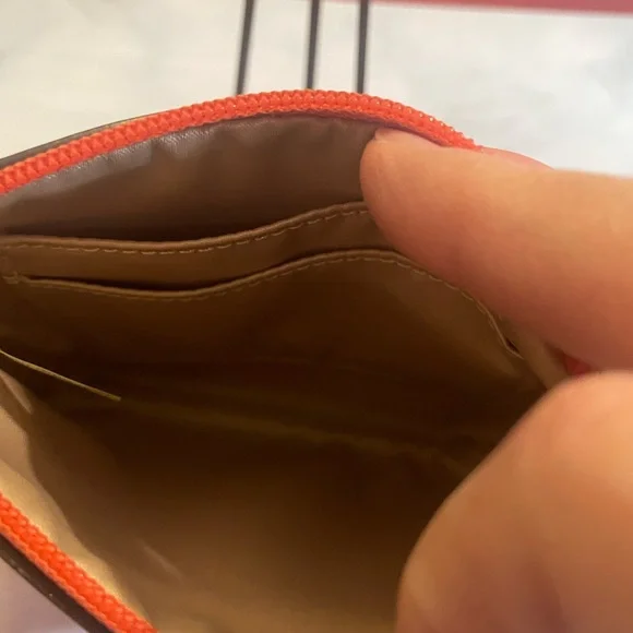 Coach Vibrant Red Clutch - Picture 4 of 5